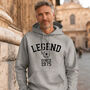 Personalised Heritage Legend Hoodie – Est. Year Gift, thumbnail 1 of 10