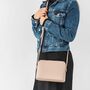 Smoke Rose Classic Structured Crossbody Handbag, thumbnail 6 of 12