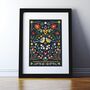 'Together Is A Beautiful Place To Be' Bird Art Print, thumbnail 1 of 4