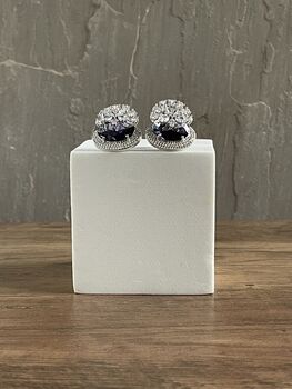 Aurora Sparkling Cz Studs, 4 of 10