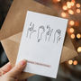 Love In Sign Language Alphabet Greeting Card, thumbnail 1 of 3