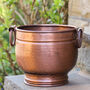 Copper Planter With Handles, thumbnail 3 of 8