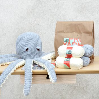 Huge Octopus Crochet Kit, 2 of 7