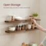 Set Of Four Floating Wall Shelves, thumbnail 3 of 6