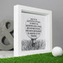 'Golf Is Ineffectual' Funny Quote Print, thumbnail 2 of 2