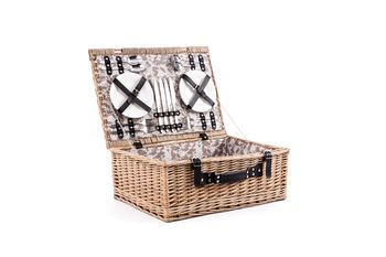 The Woodland Walk Fully Fitted Picnic Hamper, 5 of 5