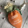 Children's From Easter Bunny Personalised Carrot Bag, thumbnail 1 of 4