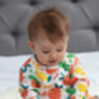 Hooded Baby Blanket Citrus, thumbnail 4 of 8
