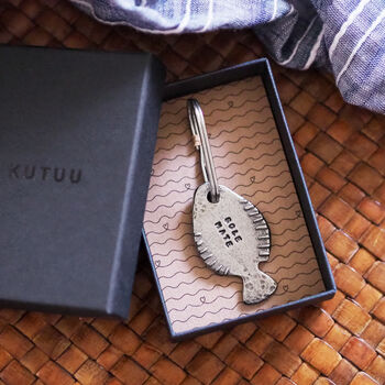 'Sole Mate' Or 'Quite A Catch' Fish Keyring, 9 of 9