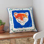 Tiger Head Cushion, thumbnail 2 of 7
