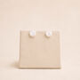 Sterling Silver Hammered Ball Stud Earrings, thumbnail 3 of 9