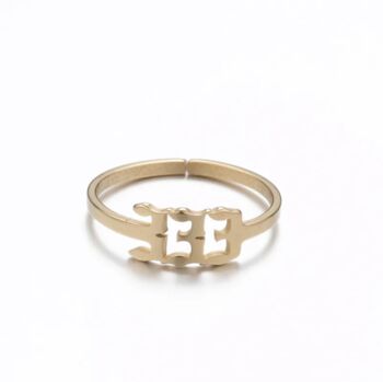 Angel Number Ring, 4 of 12