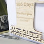 Personalised Giant 1st Wedding Anniversary Card, thumbnail 9 of 11