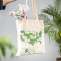 USA Map Colour In Tote Bag With Textile Pen, thumbnail 4 of 5