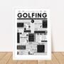 Golf Facts Print – Personalised Wall Art For Golfers, thumbnail 4 of 10