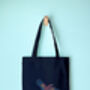 Parrot Tote Bag Embroidery Kit, thumbnail 3 of 5