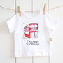 Handpainted And Personalised Double Decker Bus T Shirt, thumbnail 1 of 4