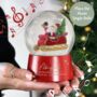 Personalised Snow Globe Musical Ornament For Children Christmas Gifts, thumbnail 1 of 6