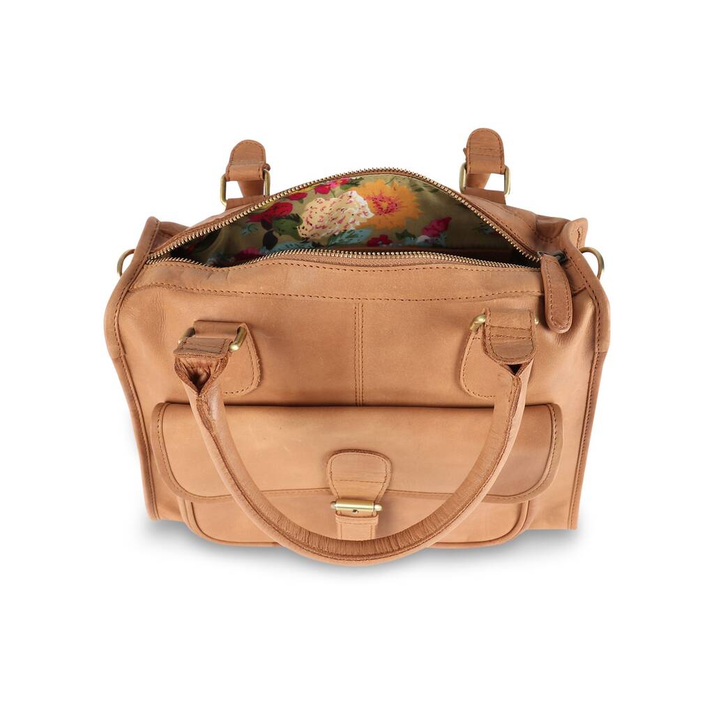 Mia Leather Satchel Bag By The Leather Store | notonthehighstreet.com