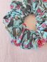 Print Scrunchie, Lighweight Soft Cotton, thumbnail 1 of 13