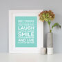 'Best Friend' Gift Quote Print, thumbnail 8 of 12