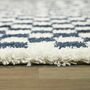 Barrile Chequered Machine Woven Area Rug, thumbnail 4 of 10