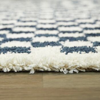 Barrile Chequered Machine Woven Area Rug, 4 of 10