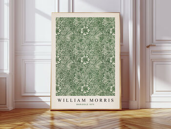 William Morris Birds And Marigolds Floral Art Prints, 3 of 3