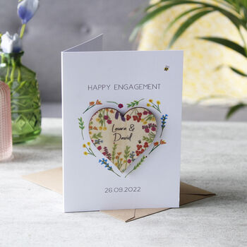 Personalised Magnet Engagement Card, 3 of 7