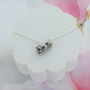 Cute Detailed Cat Charm Necklace, 2 of 4
