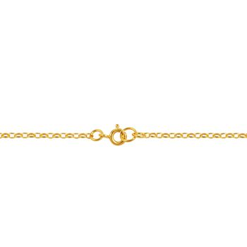 Turtle Dove Infinity Necklace In Gold Plated Silver, 4 of 5