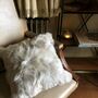 Alpaca Fur Cushion, thumbnail 1 of 5