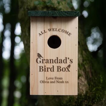 Grandad's Bird Box Personalised, 6 of 6