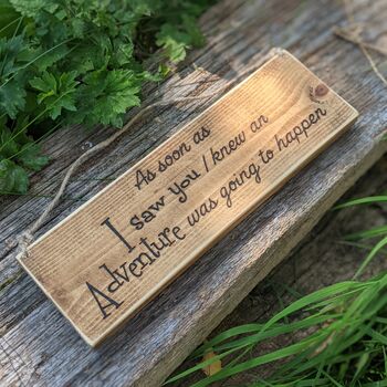 Winnie The Pooh Wooden Sign, 2 of 3