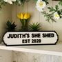 Personalised New Home Wooden Double Road Sign House, thumbnail 5 of 12