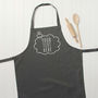 Personalised Thought Bubble Apron, thumbnail 3 of 8