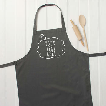 Personalised Thought Bubble Apron, 3 of 8