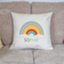 Personalised Rainbow Cushion Cover, thumbnail 5 of 7