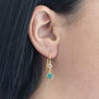 Mother And Child Birthstone Earrings, thumbnail 1 of 11