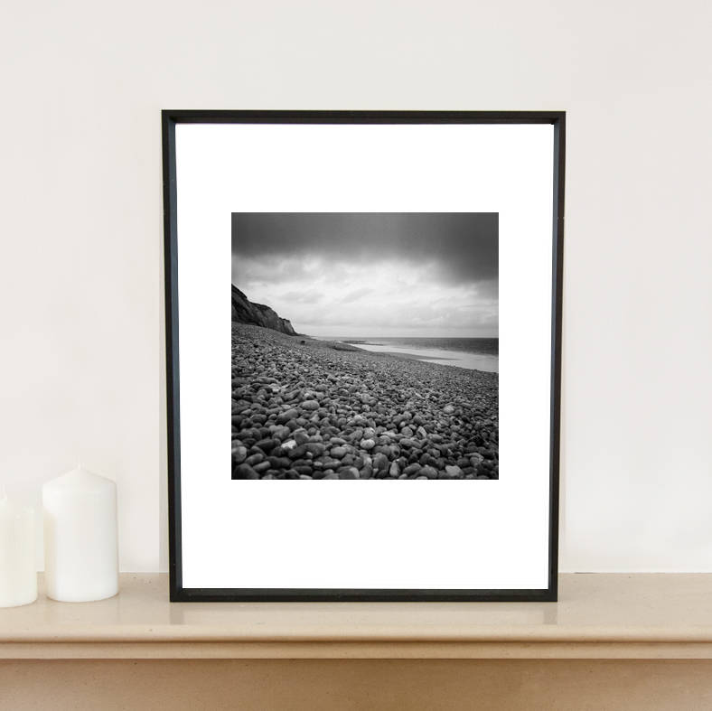 Sheringham Beach, Norfolk, Black And White, Art Print, 1 of 8
