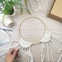 Macramé Mirror And Wall Hanging Kit, thumbnail 3 of 8