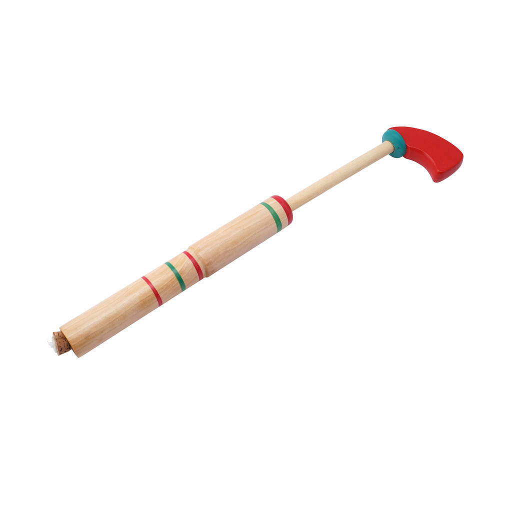 Cork Pop Wooden Play Toy Gun With Gift Box Age Three+ By CGB Giftware