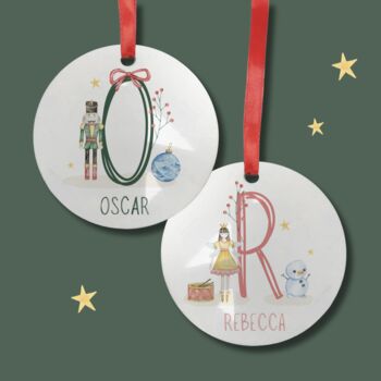 Custom Nutcracker Or Sugar Plum Fairy Ornament, 2 of 4