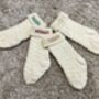 Personalised Embroidered Knitted Christmas Stocking, thumbnail 9 of 12