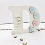 Personalised Dad's Father's Day D Letter Ivory Gift, thumbnail 8 of 9
