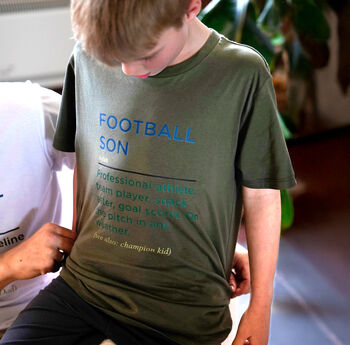 Football Dad Personalised Definition T Shirts, 2 of 3