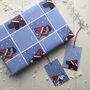 Modern Dog Themed Christmas Wrapping Paper Set, thumbnail 2 of 4