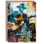For My Legendary Father Blues Music Guitarist Fathers Day Card, thumbnail 1 of 6