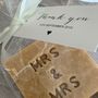 Mr And Mrs Scottish Tablet Wedding Favour, thumbnail 2 of 5