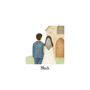 Church Wedding Personalised Fine Art Print, thumbnail 7 of 8